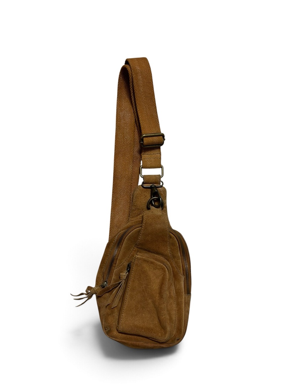 Free People Hudson Suede Sling Bag